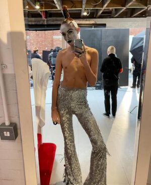 Harris Reed Instagram - Remember you write your own RULES of who you are. 

The arbitrary criteria of defining a ‘manly man’ is so outdated. Being a man looks exactly how you want it to look. YOU define that criteria, no one else.

Happy PRIDE LONDON, never stop dressing up, playing around and experimenting until you find who YOU are.