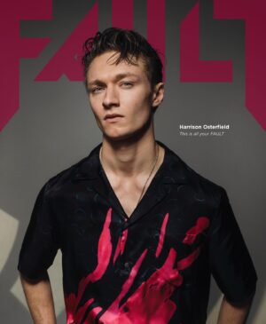 Harrison Osterfield Instagram - ‘My fault?! What did I do? 😂’
@fault_magazine Cover Shoot

📸: @josephsinclair 
Styling: @ellagaskellstylist 
Groomer: @petransellge