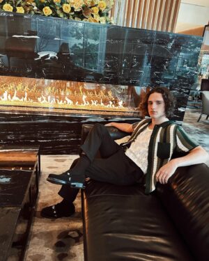 Harry Collett Instagram - Toronto. 31/05/24 🇨🇦 
#HOTDS2

🖌️@annabarseghian
👔@luke_jefferson_day