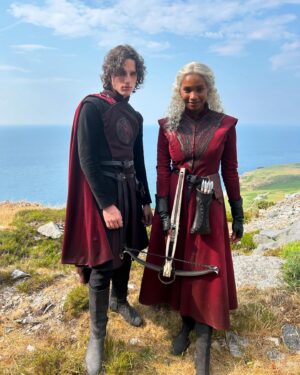 Harry Collett Instagram - 🤴🏻👸🏾 @houseofthedragonhbo