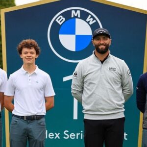 Harry Holland Instagram - What a day at the BMW Wentworth pro-am. One we’ll never forget. Thank you for having us @bmwpga @jonrahm