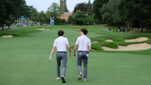 Harry Holland Instagram - What a day at the BMW Wentworth pro-am. One we’ll never forget. Thank you for having us @bmwpga @jonrahm