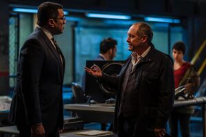 Harry Lennix Instagram - Another new episode of #TheBlacklist airs tonight! Comment below what you think Cooper and Red are discussing here.