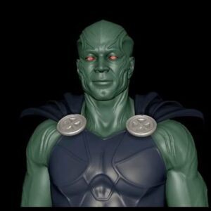 Harry Lennix Instagram - I heard it’s #NationalSuperheroDay. Here’s a closer look at my transformation into Martian Manhunter. #MartianManhunter #SnyderCut 

Comment your favorite superhero down below!