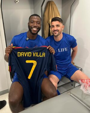 Harry Pinero Instagram - 1. We Are Winning
2. Arsene said Harry you will play 90 mins, so i did.
3. Kaka got sent for the went ask ment.
4. Nobody has a better shirt collection than me! @classicfootballshirts LEGENDS!
5. David Killa.
6. Didier bruised my ribs, dark arts are real.

Big up @qlife_com for raising £7.5 Million Pounds for an incredible cause!