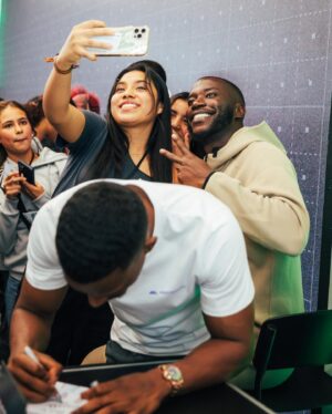 Harry Pinero Instagram - What a time we had! Massive thanks to everyone that came out to see me and @yungfilly at the @footasylum flagship store!

📸: @charliewoodwardmedia 

#WeAreWinning