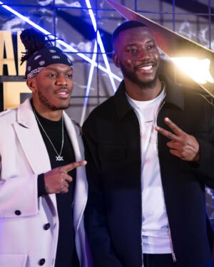 Harry Pinero Instagram - Between us we have over 15 million subscribers 👀

KSI: In Real Life is an amazing watch! Family over everything ✌🏿

Thank you @primevideouk for the opportunity to host the screening.