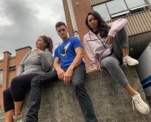 Hartley Sawyer Instagram - “Grey Skies, True Lies” album dropping this fall. #theflash my 👕: @shineliteatl