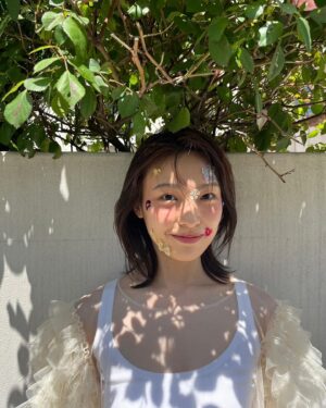 Haruka Imou Instagram - 💐

@tsukimake 
@ll_haruka_ll 
@chinatsunostyling