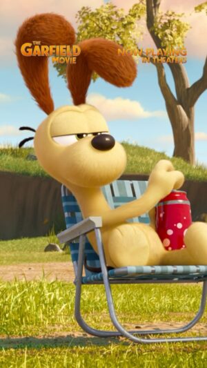 Harvey Guillén Instagram - You don’t want to see Odie beg… Get your tickets to The #GarfieldMovie NOW PLAYING exclusively in theaters.