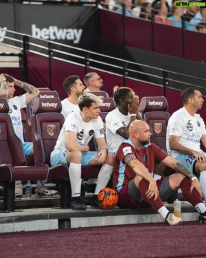 Harvey Mills Instagram - I’d never played in a real game of football in my life. Now I’ve played in one real game of football in my life. And it was at the West Ham Stadium. w h a t.
📸: @dobbyiam