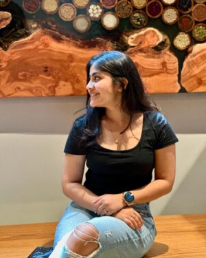 Hasini Anvi Instagram - Fluent in brown eyes. 🤎

#hasini #hasinianvi
