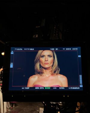 Haviland Stillwell Instagram - “Literal Nightmare” behind the scenes, a short film that I wrote with @reedstillwell , who also directed 🌟 Such a gift to have @aurorasexton   @officialjohnmason as my co-stars, and @carpe.lux.rowan as DP, who produced it with Reed and me and @queercrewlove - A Team Stillwell/One Match Fire Co-production, approved by SAG-AFTRA. 💪 We are do proud that 100% of our cast and crew is LGBTQ. 🙌 Thanks @celestecassidy1 1st AC, @calla.d.reyes sound, @alanesque121 key grip, @taylor_balfour Gaffer, @thebeedavies Assoc Producer, and @amy_e_rowell23 @el_adriangonzalez for all the support!!! (And special thanks to family —> this custom t-shirt that @jreezie80 whipped up and vintage gown designed by @cscasting and @easonmaureen in the 1980s that i have wanted to wear on cam for forever!) Now into post - so excited to have @spygiselle as our editor and @mattzarley on original music! Let’s go, independent filmmaking! 

#filmmaking #filmmakers #bts #femalefilmmakers #behindthescenes #queerfilm #coolshots #actorlife #actress #nonbinarydirector #darkcomedy #film #havilandstillwell #aurorasexton #johnmason #literalnightmare #femalelead