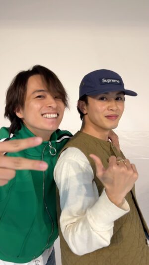 Hayate Wada Instagram - .
ラボ楽しかったな〜
タクヤとMORA MORA🔥
choreographed by @kaita_the_hataboy 
超特急 - MORA MORA