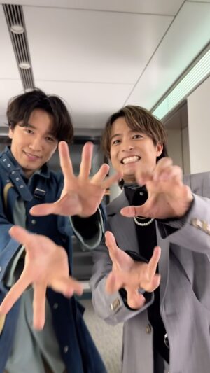 Hayate Wada Instagram - .
収録終わりに振付師本人と❤️‍🔥❤️‍🔥❤️‍🔥
ありがとうございましたー！！

GENERATIONS - Diamonds
Choreographed by @noppo_stkgz @macthelonger