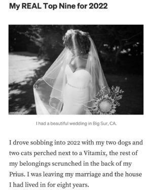 Hayley Marie Norman Instagram - In 2022, I filed for divorce, lost my best friend to cancer, and was assaulted by a stranger. And today, I release my most honest, vulnerable, and (I hope) funny piece of writing yet. I’d be honored if you read it, which you can do by hitting the link in my bio. 🌹