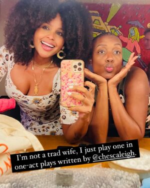 Hayley Marie Norman Instagram - Last night I had the honor of starring in a one-act play written by the incredible @chescaleigh. Man oh man, I love the stage. There’s no feeling I love more than making people laugh. Thank you Fran for the opportunity and the incredible collaboration. And congrats to all the playwrights!