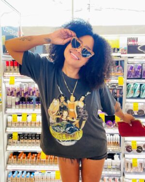 Hayley Marie Norman Instagram - I hope everyone who works at CVS watched me do this photoshoot on their security cameras. And now I’m in line to pick up a prescription- yes, this post is happening in real time. Also my sunglasses are from the car wash. Also also, I am living my best life. 🕺🏽🪩