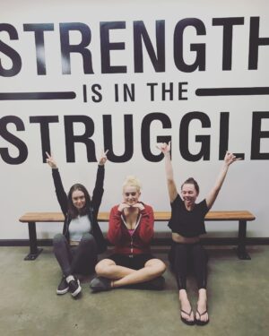Hayley McFarland Instagram - We came, we saw, we struggled. We finished Hell Week in 4 days! #overachievers (Is it just me, or do I kind of resemble a slow loris in this picture?)