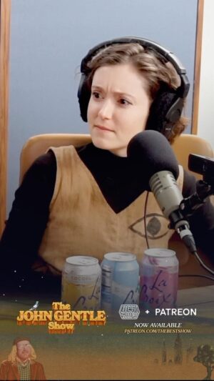 Hayley McFarland Instagram - John Gentle is reunited with Olive (@hayleymcfarland), and Eva (@callajandro) needs some clarification, on the latest episode of The John Gentle Show, available at Patreon.com/thebestshow