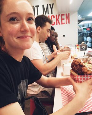 Hayley McFarland Instagram - Definitely worth the wait 🔥🐔