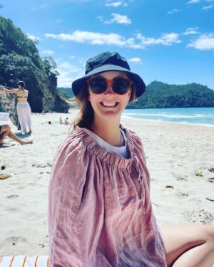 Hayley Sproull Instagram - I’m a little deflated beach ball #labourday