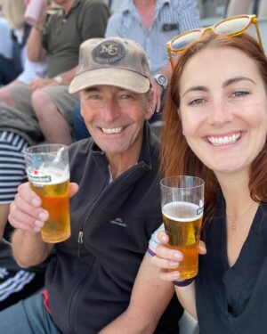 Hayley Sproull Instagram - Forever grateful this guy’s my Dad! Cheers to him and all the other Dads today! #ohgreatone