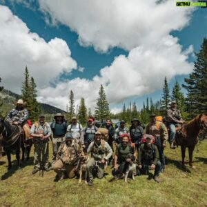 Hazen Audel Instagram - Bales thoroughly enjoyed her adventure with all the boys in the Montana Wilderness. The @cary__jack Montana Male Entrepreneur Mastermind. @iamahappyhustler organized a simply incredible journey. Loads and loads of fun with amazing people with brilliant minds. There was a lot of discussion and development about healthy Male connection, family, business, health, leadership, and the actions we all want to take for our futures. We spent valuable adventure and rest time together that we all needed to form very strong friendships that will last our lifetimes. We were intentional. And we created further support for one another to grow and make in this life to be influential, prosperous, healthy and inspired and making our families and relationships our priorities. 

More adventures ahead. More trips being planned that include adventurers of all kinds- Women, Men, couples, littler ones and families and people that want to grow individually and together. Www.hazenaudel.com/adventures 

#healthyman #morningman @morningmangreens  #backpacking #Kuhl #kuhlclothing #fishingbuddies #entrepreneurs #healthyamerica #horsepacking #cowboylife #diypete #gooutside #dogsofinstagram #actuallygoingoutsideandsleepingoutside #strongmale #dailyinspiration