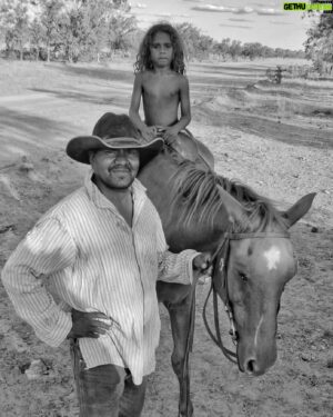 Hazen Audel Instagram - Aboriginal Father and Son ranching in the Northern Territories of Australia. 

#ranchinglife #cowboy #thewayiwanttogrowup #Australiaculture #ultimatesurvivalww2 #ruralliving #b&wphotography