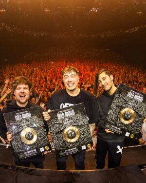 Headhunterz Instagram - GOLD RECORD FOR OUR CHURCH! 🏆🙏🏼
WHAT A WAY TO END 2023, THANK YOU ALL SO MUCH!! 🧡