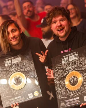 Headhunterz Instagram - GOLD RECORD FOR OUR CHURCH! 🏆🙏🏼
WHAT A WAY TO END 2023, THANK YOU ALL SO MUCH!! 🧡
