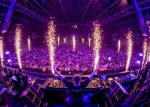 Headhunterz Instagram - Right on the verge of quitting performing as a DJ I had the incredible honor of closing AMF in the Johan Cruijff Arena during ADE. What an amazing experience 🧡