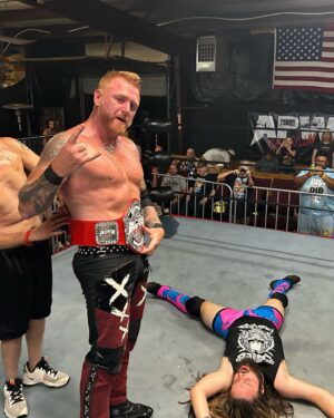Heath Miller Instagram - #ANDNEW Asylum Pro Wrestling Heavyweight Champion @heathxxii !!!

Thank you to everyone who celebrated a huge event with us!