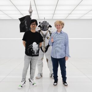 Heather Anne Campbell Instagram - With @hideo_kojima, what an awesome day #kojima #kojimaproductions