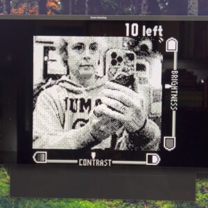 Heather Anne Campbell Instagram - over my lunch break I connected my @analogue.co Pocket and Dock to a capture card to accomplish one goal: Game Boy Camera Live Webcam. There were no additional steps. It’s plug-and-play once your computer identifies your capture card as a camera. I’m using an HD60 S . Which means I can do Zoom meetings via GameBoy Camera. 
Whatever your dream, you can accomplish it. #analoguepocket #gameboycamera #retrogaming
