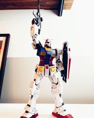 Heather Anne Campbell Instagram - now I have to do the lights and decals #gundam