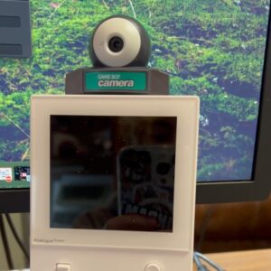 Heather Anne Campbell Instagram - over my lunch break I connected my @analogue.co Pocket and Dock to a capture card to accomplish one goal: Game Boy Camera Live Webcam. There were no additional steps. It’s plug-and-play once your computer identifies your capture card as a camera. I’m using an HD60 S . Which means I can do Zoom meetings via GameBoy Camera. 
Whatever your dream, you can accomplish it. #analoguepocket #gameboycamera #retrogaming