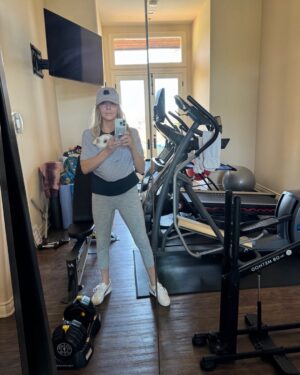 Heather Locklear Instagram - A little sweaty hike with baby Mister