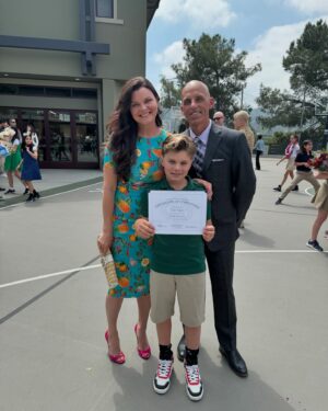 Heather Tom Instagram - You’ll always be my baby, but I can’t wait to see what kind of man you’ll be. #commencement #graduation #fifthgrade #middleschool #love