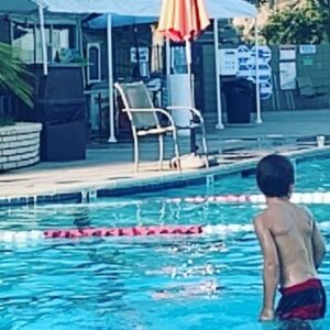 Heather Tom Instagram - #summer #summernights #fatherandson #sorryaboutyourbackdad #swim #dive #flip @lcfcountryclub