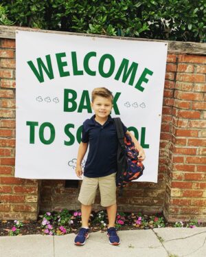 Heather Tom Instagram - Before....and...after! #firstgrade !!! How did that happen??? #backtoschool #notamorningperson #goodmorning #sunshine #wakeywakeyeggsandbakey !!!