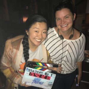 Heather Tom Instagram - I’m so excited and nervous!! This was an amazing experience- the crew and the cast are incomparable- thank you!!! Watch on @freeform at 10/9c tonight!!! @goodtrouble @shrrycola #director