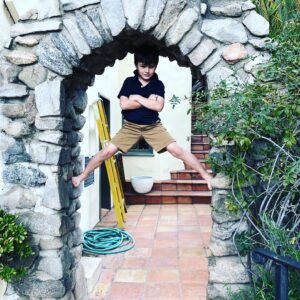 Heather Tom Instagram - At #home #obstacles #kid #ninja -finding the #fun in #quarantine @anwnation #americanNinjaWarrior in #training @nbcamericanninjawarrior