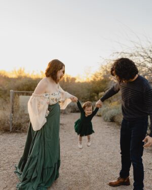 Heather Vaughn Instagram - Baby BOY Van Arsdall coming March 2024! We are so excited ❤️🥹 Abby has no concept of what’s about to change lmao. Thank you @alyssacampbellphotography for these amazing family photos, you always kill it!

We have all been doing well! So far this pregnancy has been smooth sailing (except extreme nausea in the first trimester and 2 sicknesses 😭) Baby is healthy and growing perfectly so far. I just entered my 3rd trimester so fingers crossed it will continue uneventfully. With Type 1 Diabetes and pregnancy there are a few things to watch out for coming up so 🤞🏻

Abby is now almost 2 years old! Crazy how time flies. She is SO much fun, a little ball of energy every day. She talks all the time and half the fun is trying to figure out what she’s saying lol.

I truly wish I posted more on here. Why do I feel like no one would care about my random life though 😂 I’m always like meh no one would care about that, but then I always love seeing other people’s lives haha. 

I love you guys ❤️ hope you’re doing well!