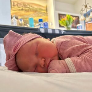 Heather Vaughn Instagram - Abigail Joy Van Arsdall is here!!! Born just a bit early at 36 weeks on March 12th 2022. Both her and I are home now and doing great! We are so in love with her ❤️❤️❤️