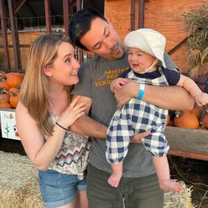 Heather Vaughn Instagram - It’s finally October! 😍 But it’s still 95 degrees outside lmao. Abby is getting so big I can’t believe it! I love her so much 🥺❤️