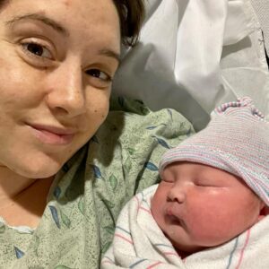 Heather Vaughn Instagram - Abigail Joy Van Arsdall is here!!! Born just a bit early at 36 weeks on March 12th 2022. Both her and I are home now and doing great! We are so in love with her ❤️❤️❤️