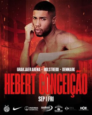 Hebert Conceicao Sousa Instagram - Acabou a espera!
Dia 1° de setembro estarei de volta aos ringues.
Feliz de voltar aos ringues depois de um período difícil. Agora estou de volta com tudo!
Vamos pra cima! 

#boxing #fight #hebertconceição #disruptpromotions #denamark