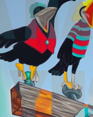 Hebru Brantley Instagram - “Have You Heard?” (A Man was Lynched Yesterday)