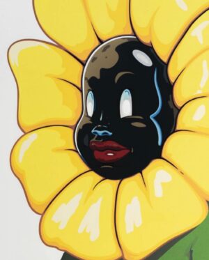 Hebru Brantley Instagram - That Flower ‘N’ word prints releasing soon.